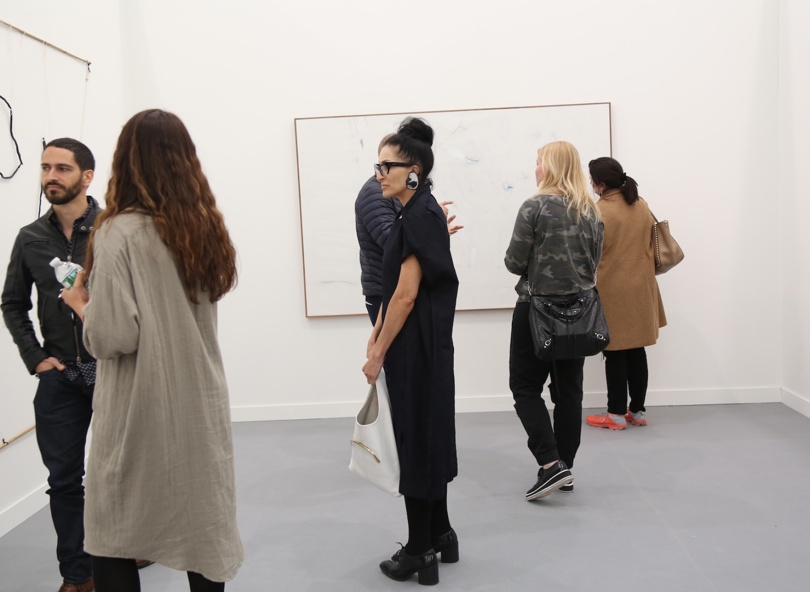 Olimpia Dior And Lily Baldwin At Frieze